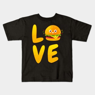 Love Burger Kids T-Shirt